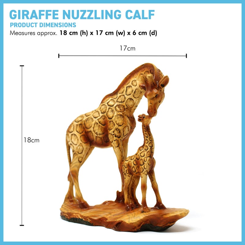 Thorness Free Standing Graceful Giraffe and Calf Decorative Ornament - Image 4